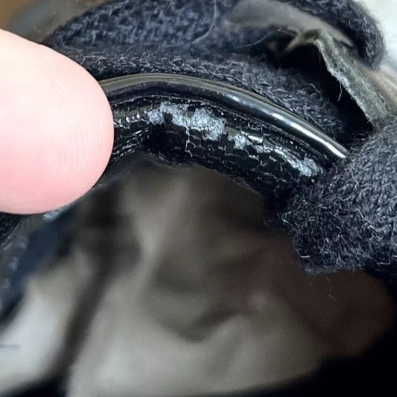 Michael Kors Lace Up Sneakers Sz 6.5M Women Black Sequin Leather Trim Fashion EC - Picture 9 of 13